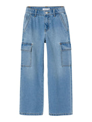 BLUE 6 POCKET BAGGY JEANS