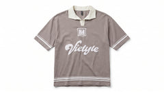 VISTYLE PRINTED CONTRASS COLOR DROP SHOULDER