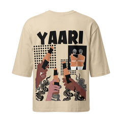 YARRI DTF PRINTED DROP SHOULDER