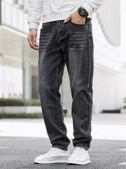 MALESHIAN GRAY STRIGHT FIT JEANS