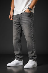 MALESHIAN GRAY STRIGHT FIT JEANS